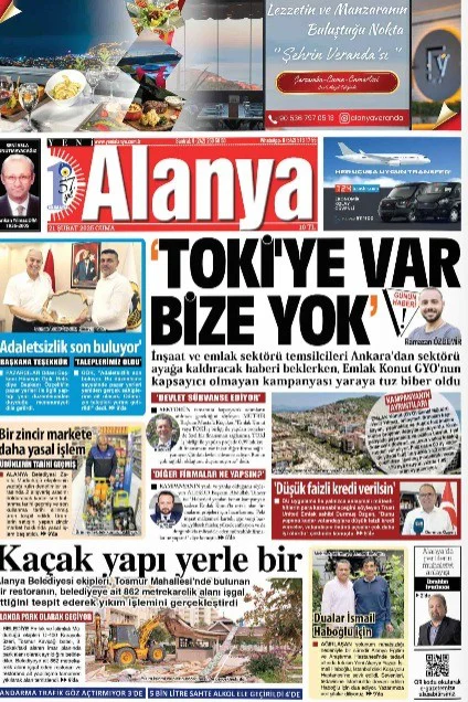 Toki'ye var,bize yok..